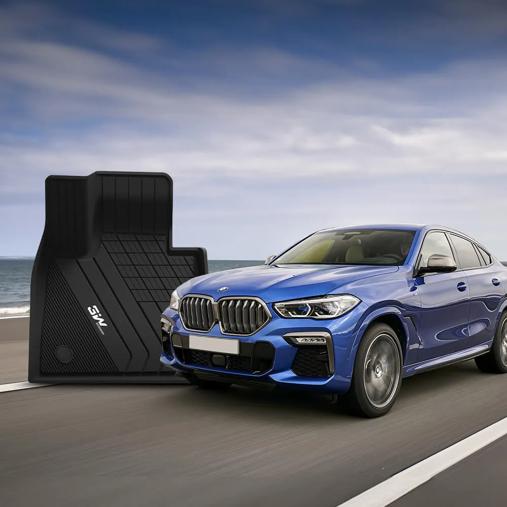3W BMW X6 2020-2025 M/M50i/sDrive40i/xDrive40i G06  Custom Floor Mats Thorex™ All-Weather Protection