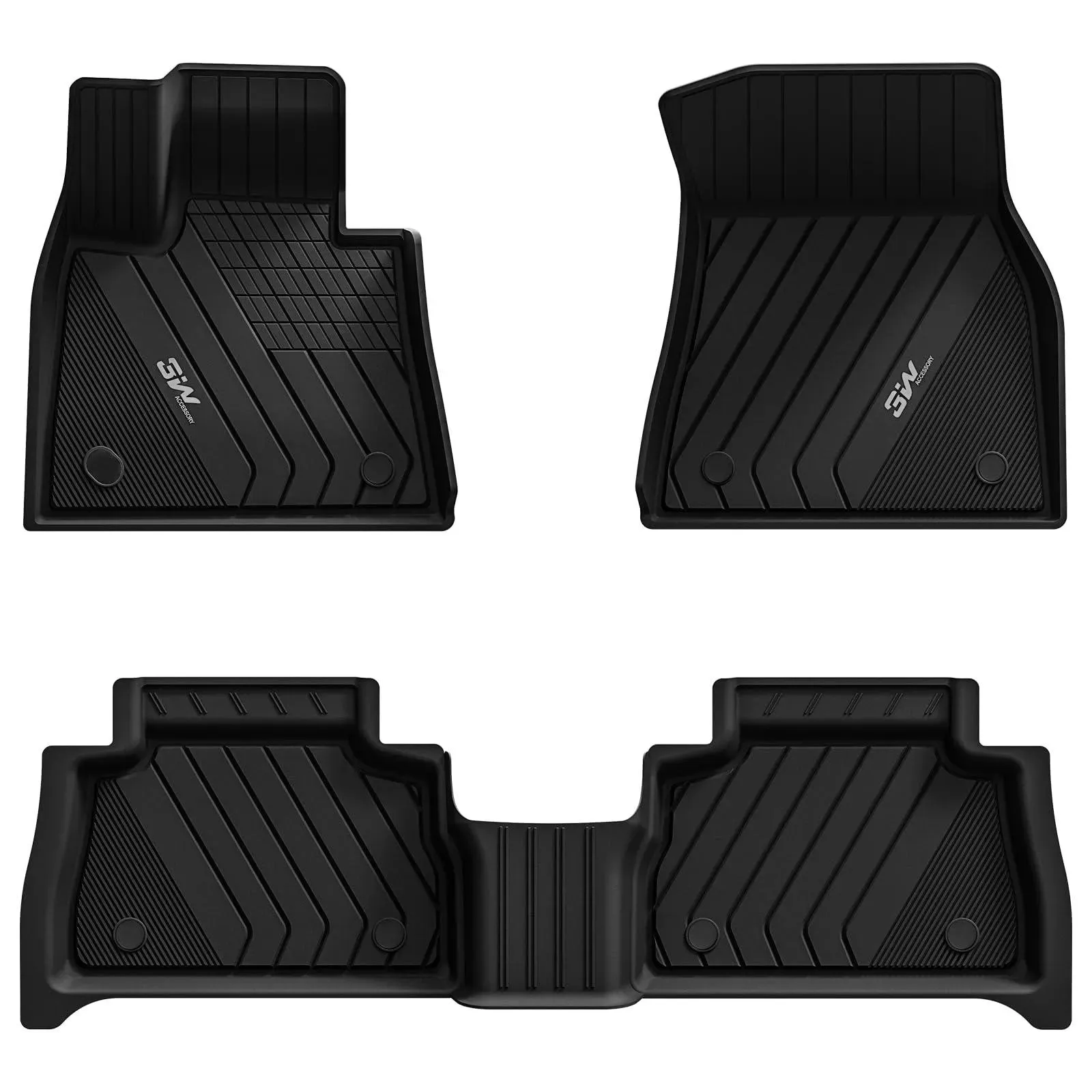 3W BMW X6 2020-2025 M/M50i/sDrive40i/xDrive40i G06  Custom Floor Mats Thorex™ All-Weather Protection
