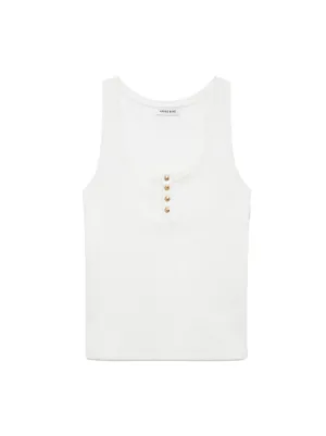 Alessia Tank Top - Ivory