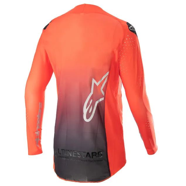 ALPINESTARS 2023 SUPERTECH RISEN JERSEY - HOT ORANGE BLACK