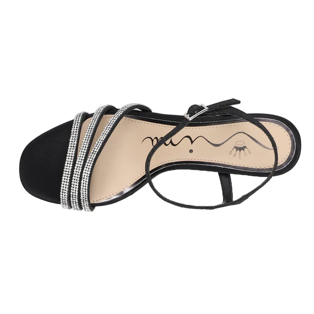 Bettany Rhinestone Ankle Strap Evening Sandals