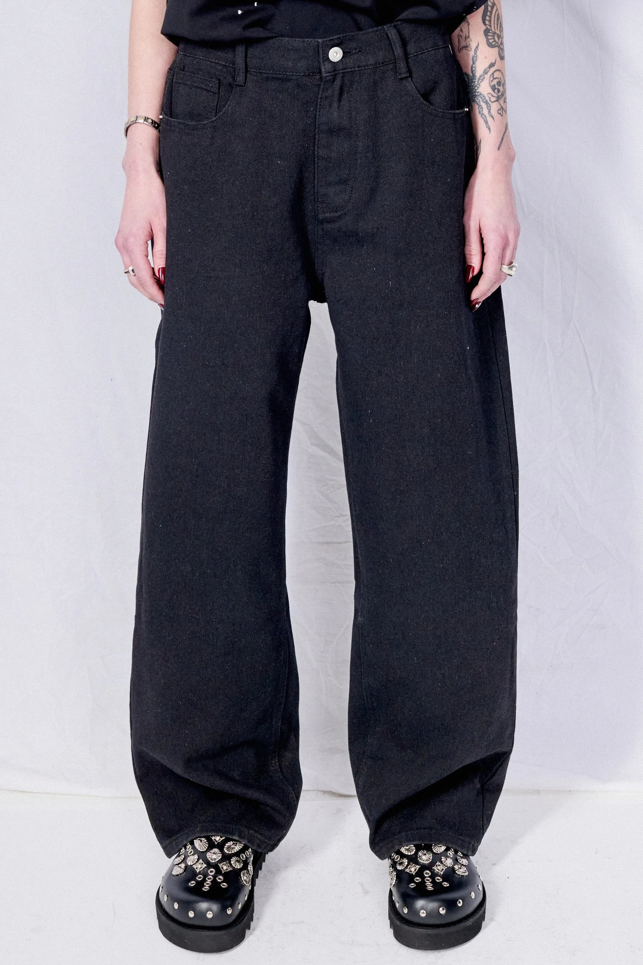 Black Loose Jeans