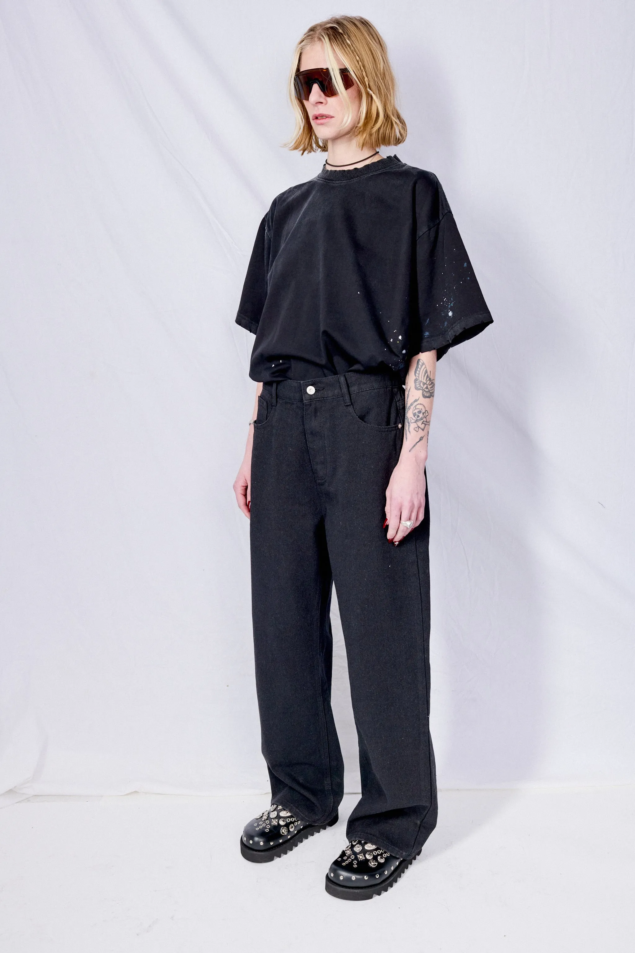 Black Loose Jeans