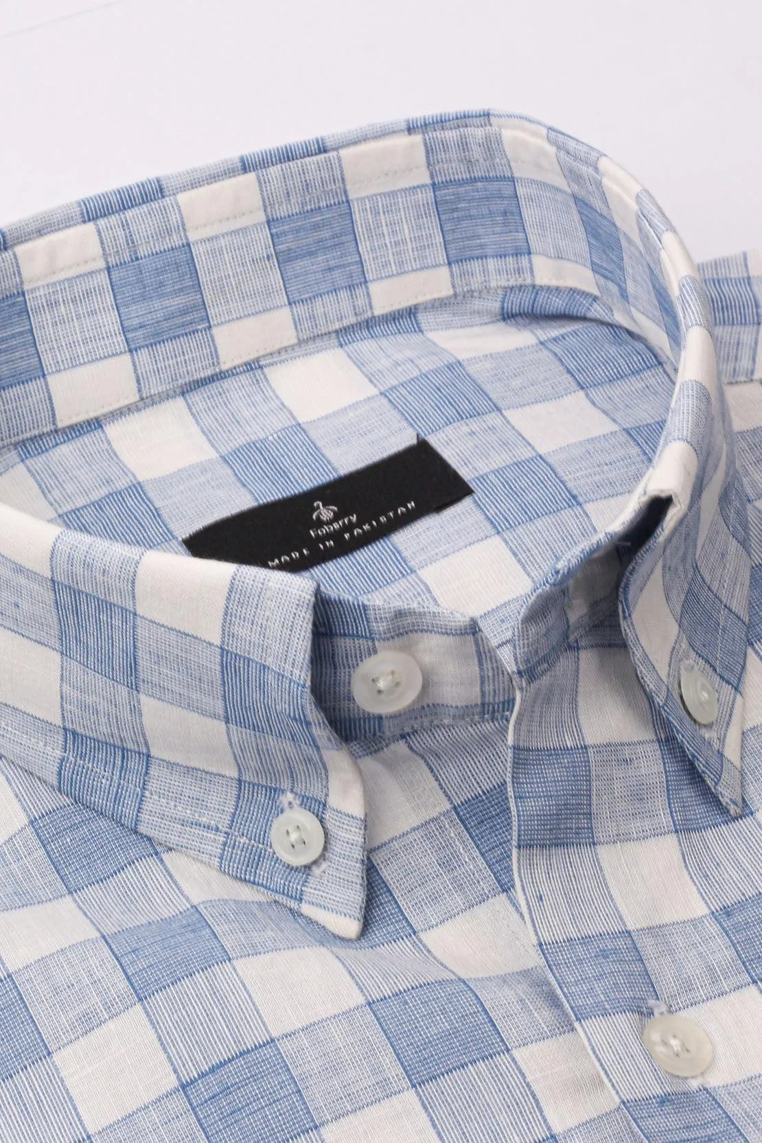 Blue Gingham Shirt