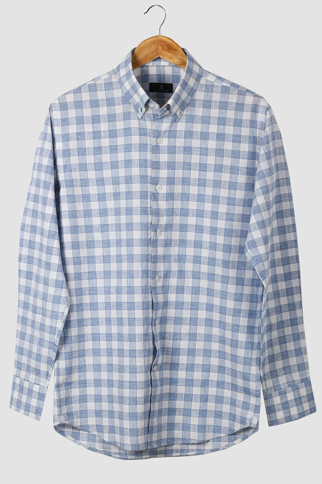 Blue Gingham Shirt