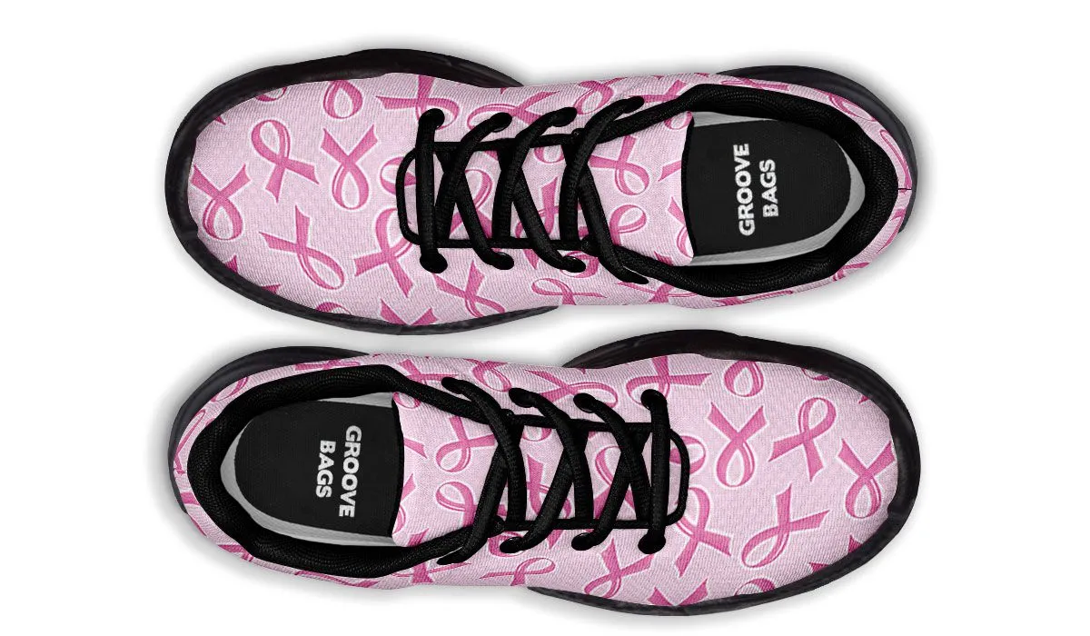 Breast Cancer Awareness Chunky Sneakers