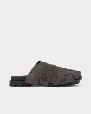 Brutus Nubuck Grey Sandals