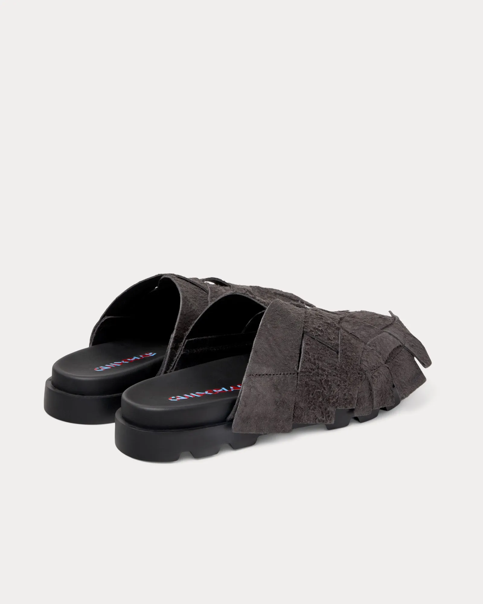 Brutus Nubuck Grey Sandals