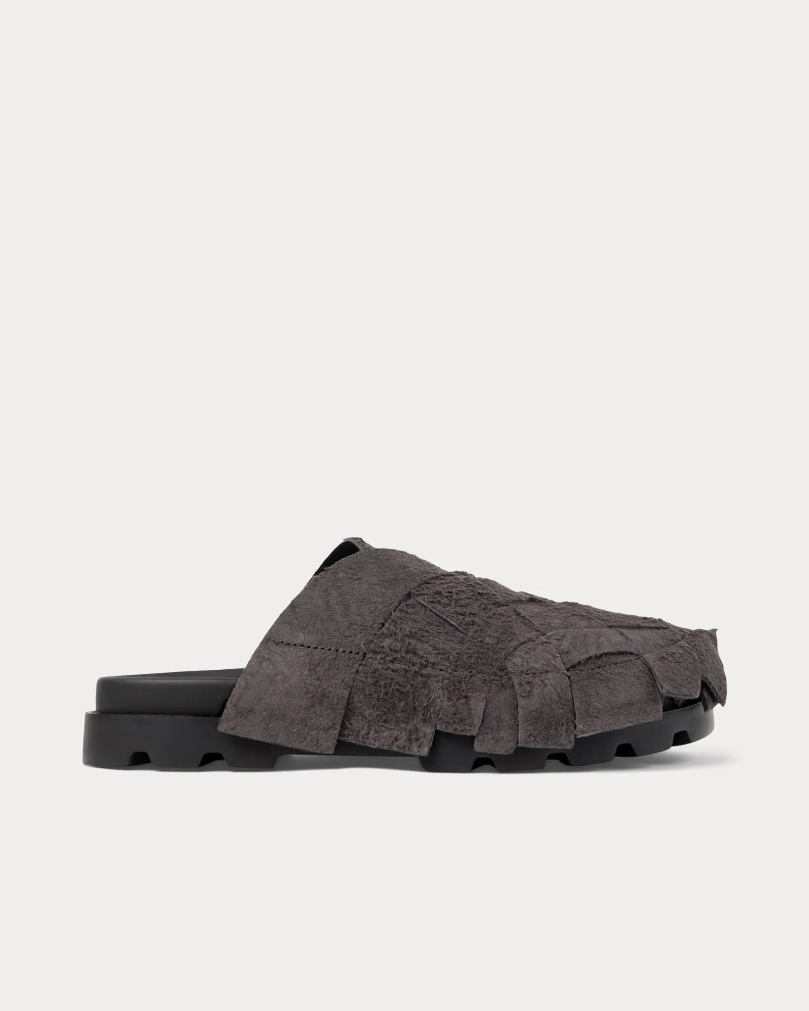 Brutus Nubuck Grey Sandals