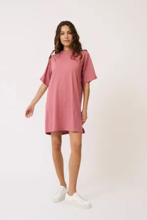 Carmen Shirt Dress - Dusty Rose