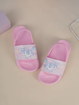 Children's Home Slippers, Fashionable, Comfortable, Breathable, Cartoon Pattern Outdoor Slippers