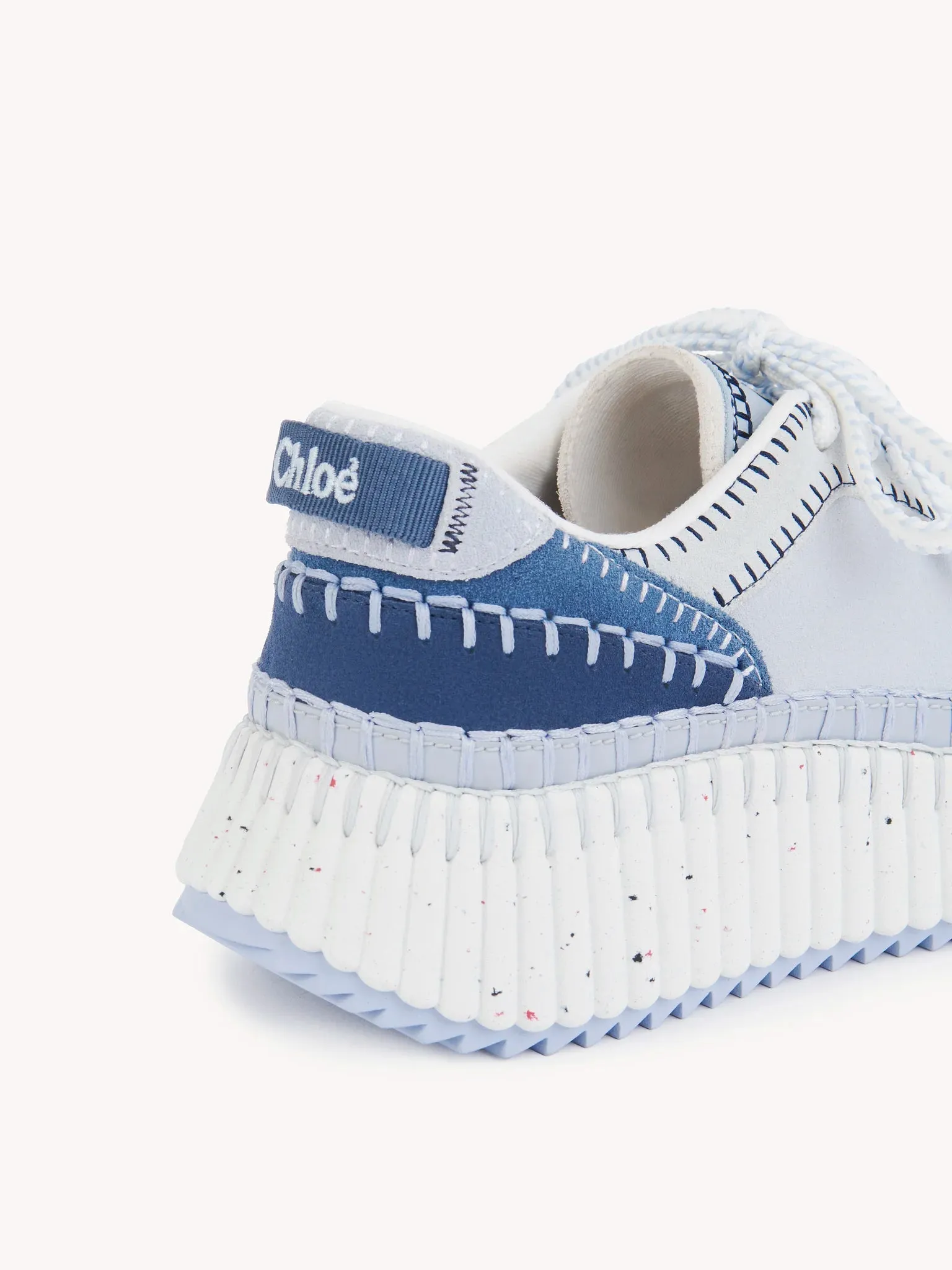 CHLOÉ NAMA SNEAKER ASHES BLUE