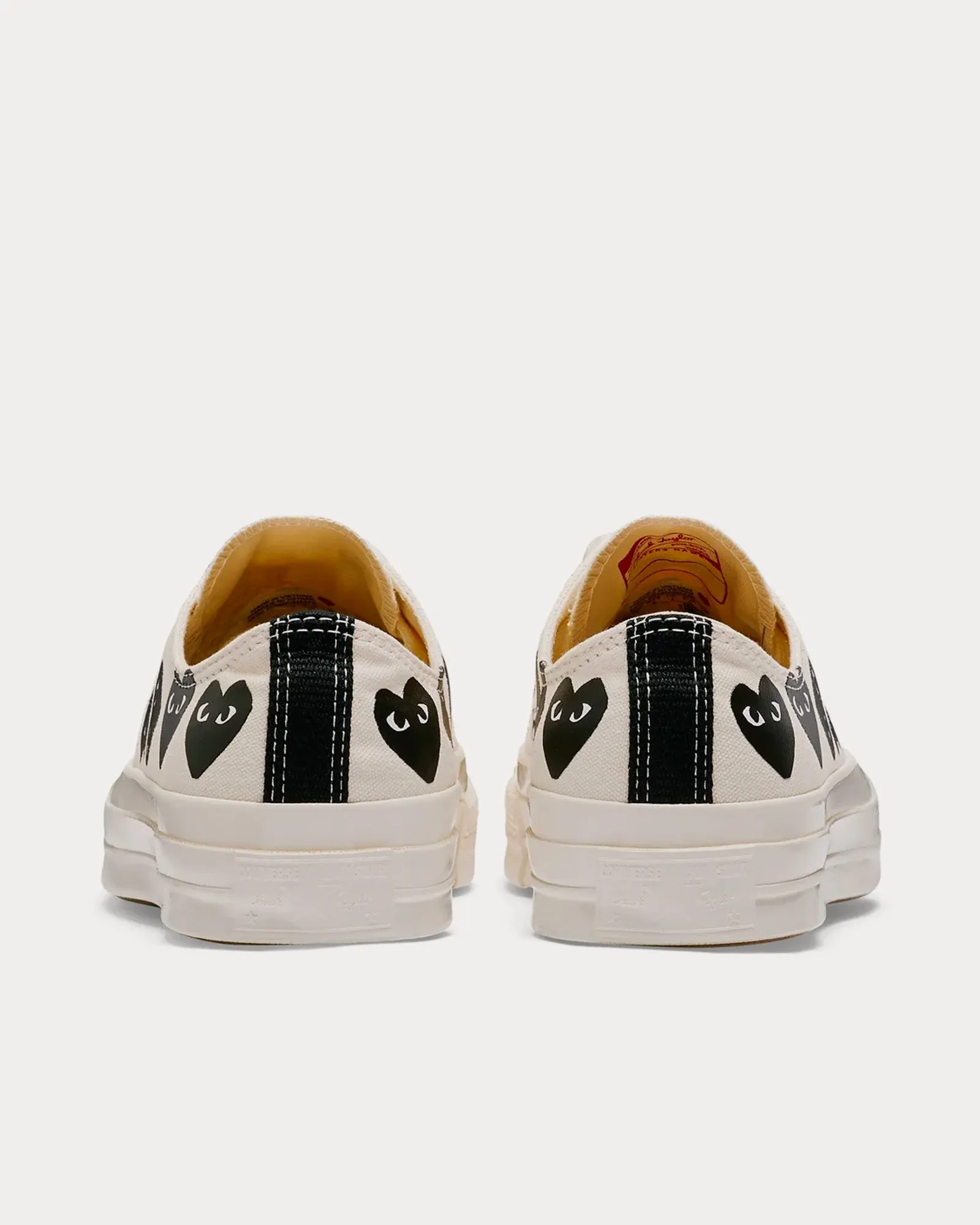 Chuck Taylor All Star '70 Multi Heart Beige / Black Low Top Sneakers