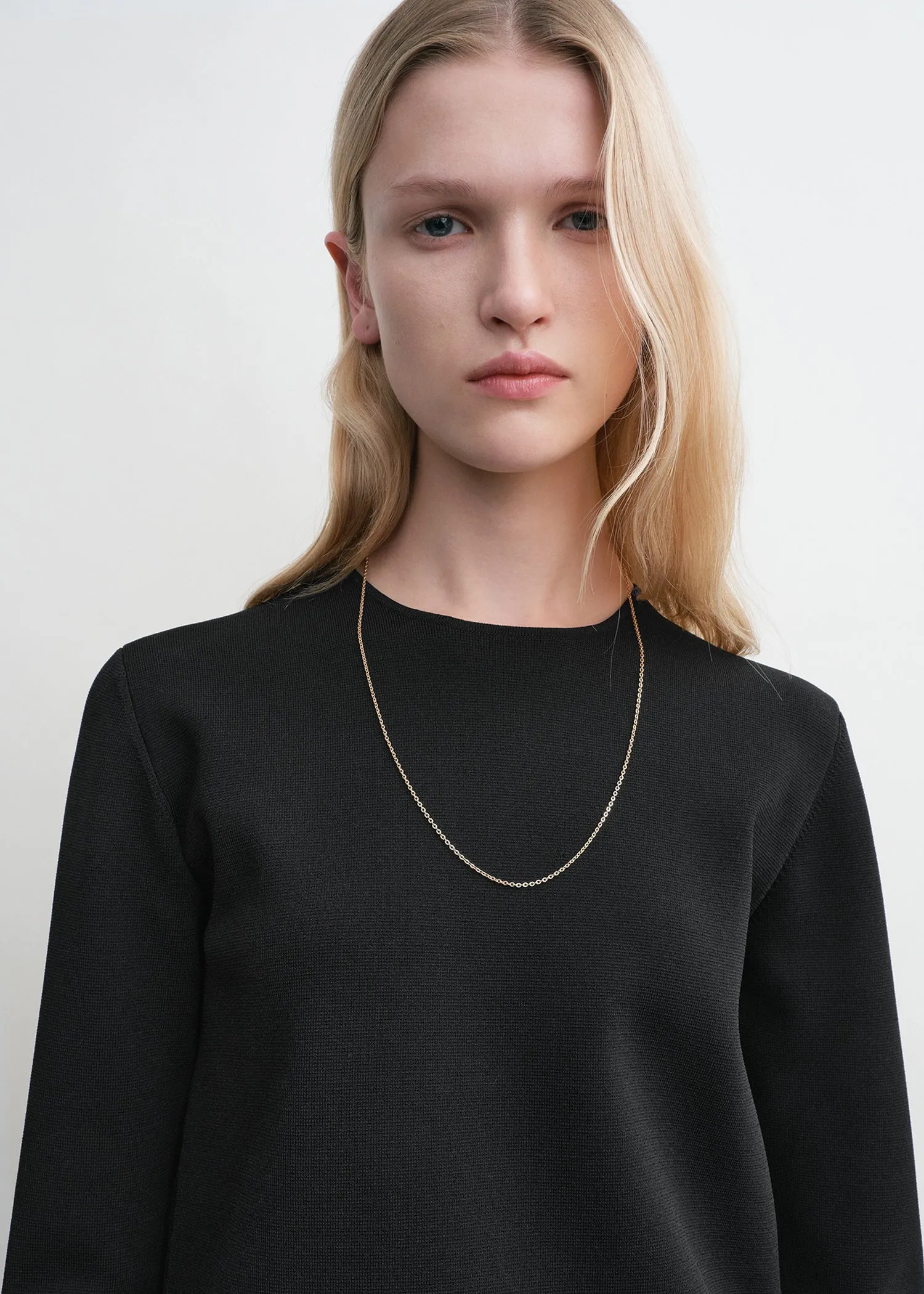 Compact knit black