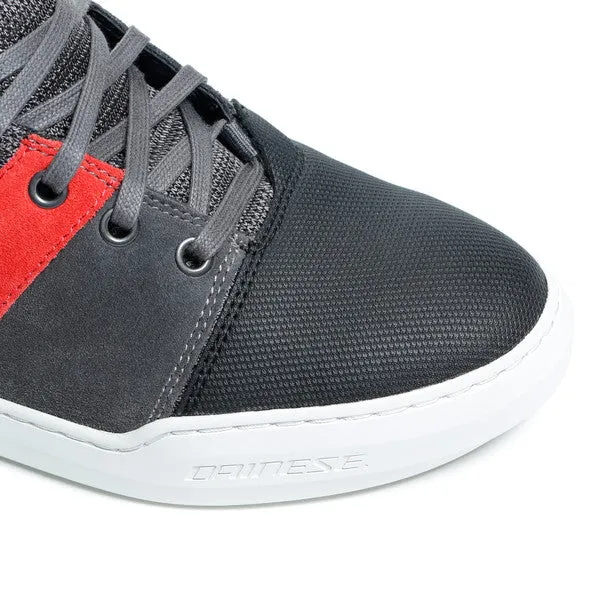 Dainese York Air Lady Shoes-Black/Red