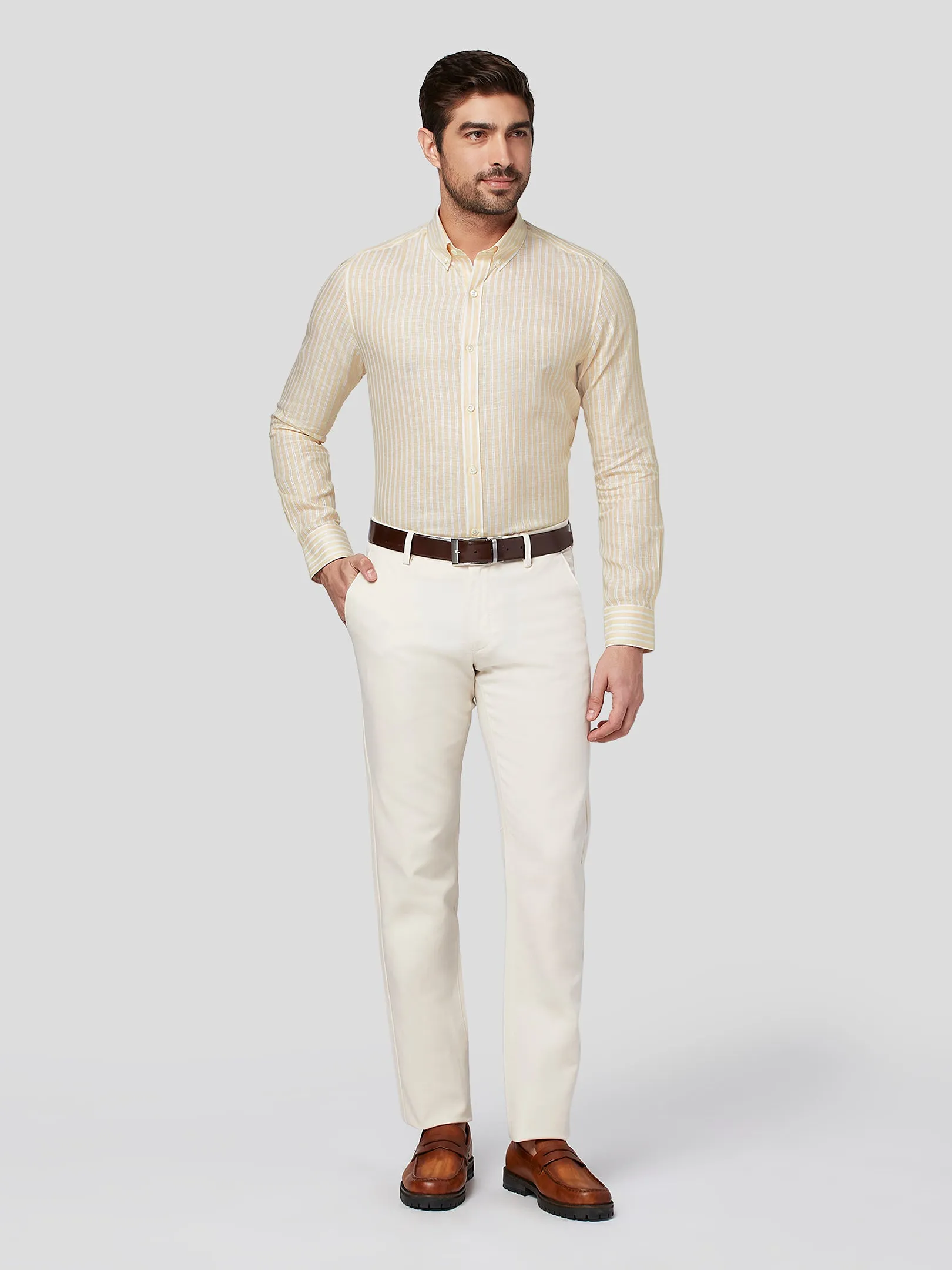 Etherea Linen Stripe Shirt