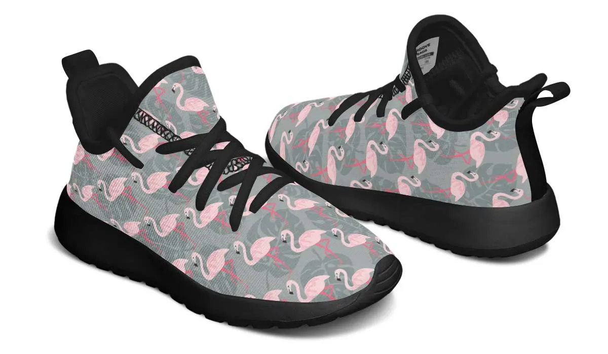Fancy Flamingos Kids Sneakers