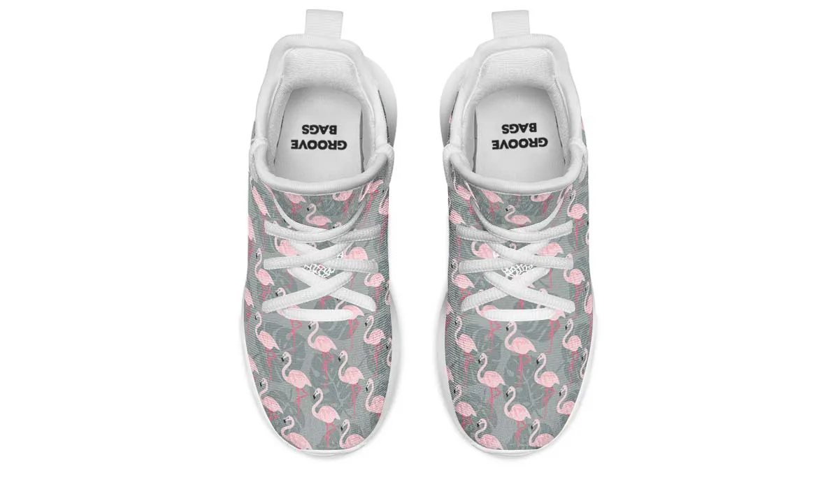 Fancy Flamingos Kids Sneakers