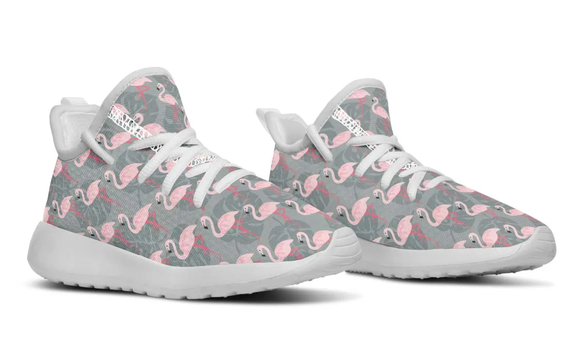 Fancy Flamingos Kids Sneakers