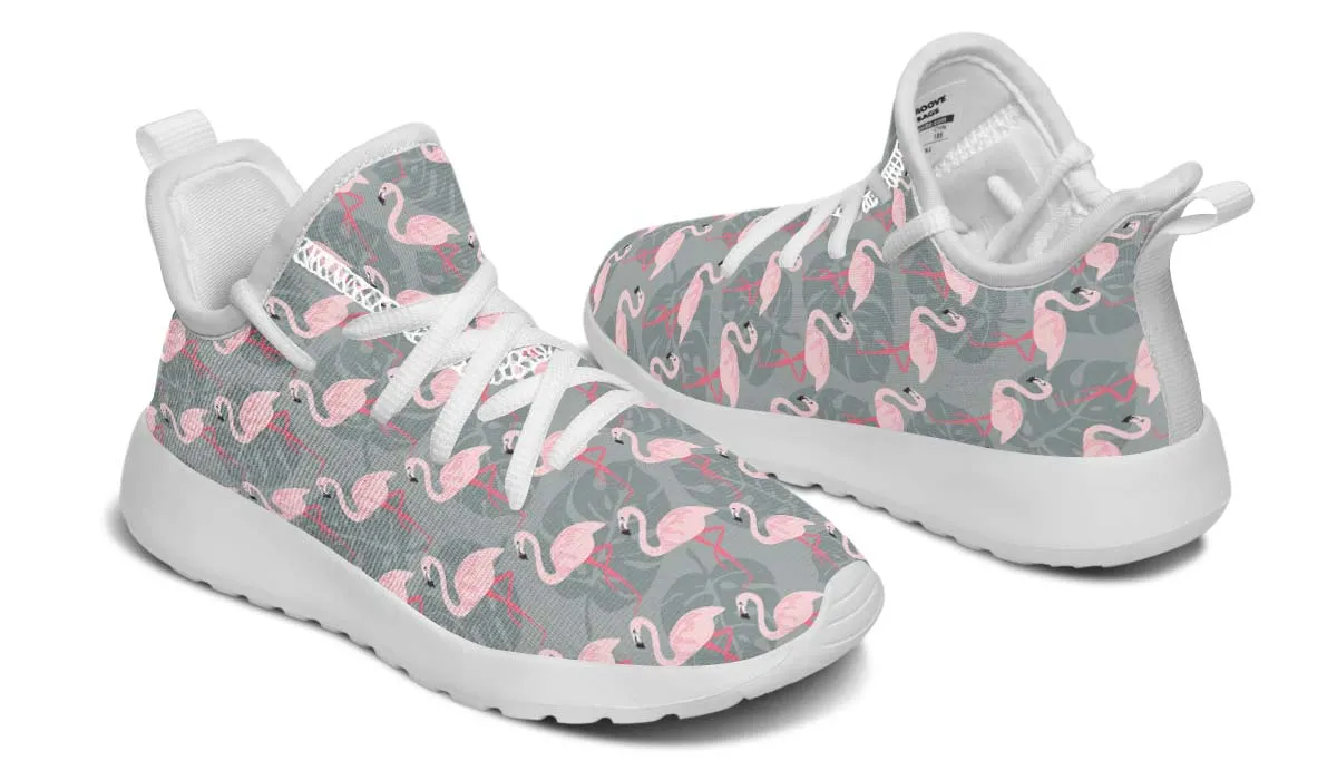 Fancy Flamingos Kids Sneakers