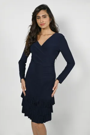Frank Lyman Midnight Layered Dress Style 223001