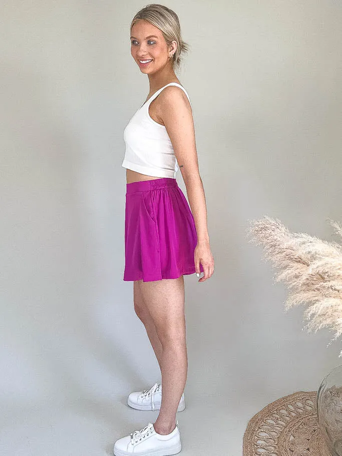 Grant Shorts - Fuchsia