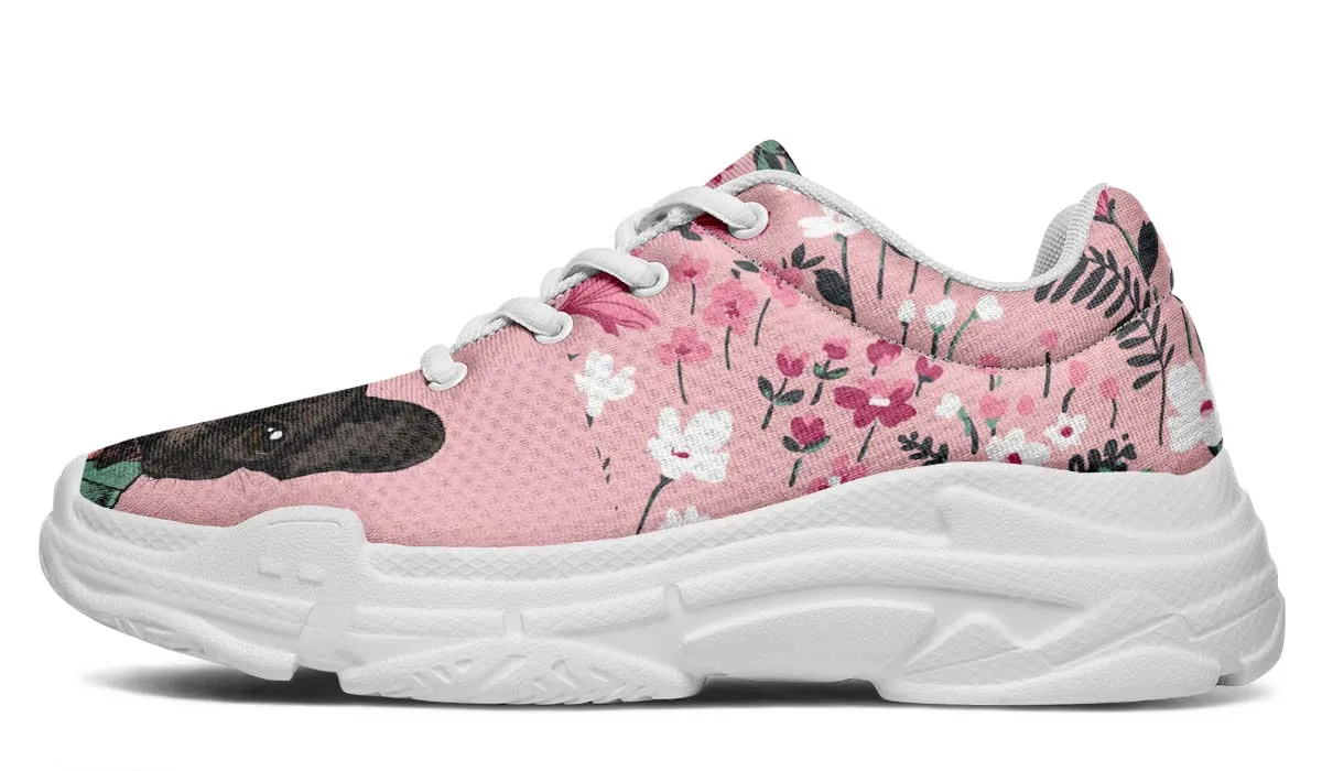 Handsome French Bulldog Chunky Sneakers