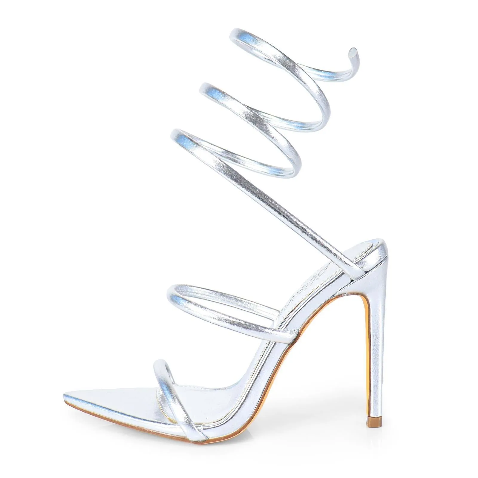 Helix Intense Heels (Silver)
