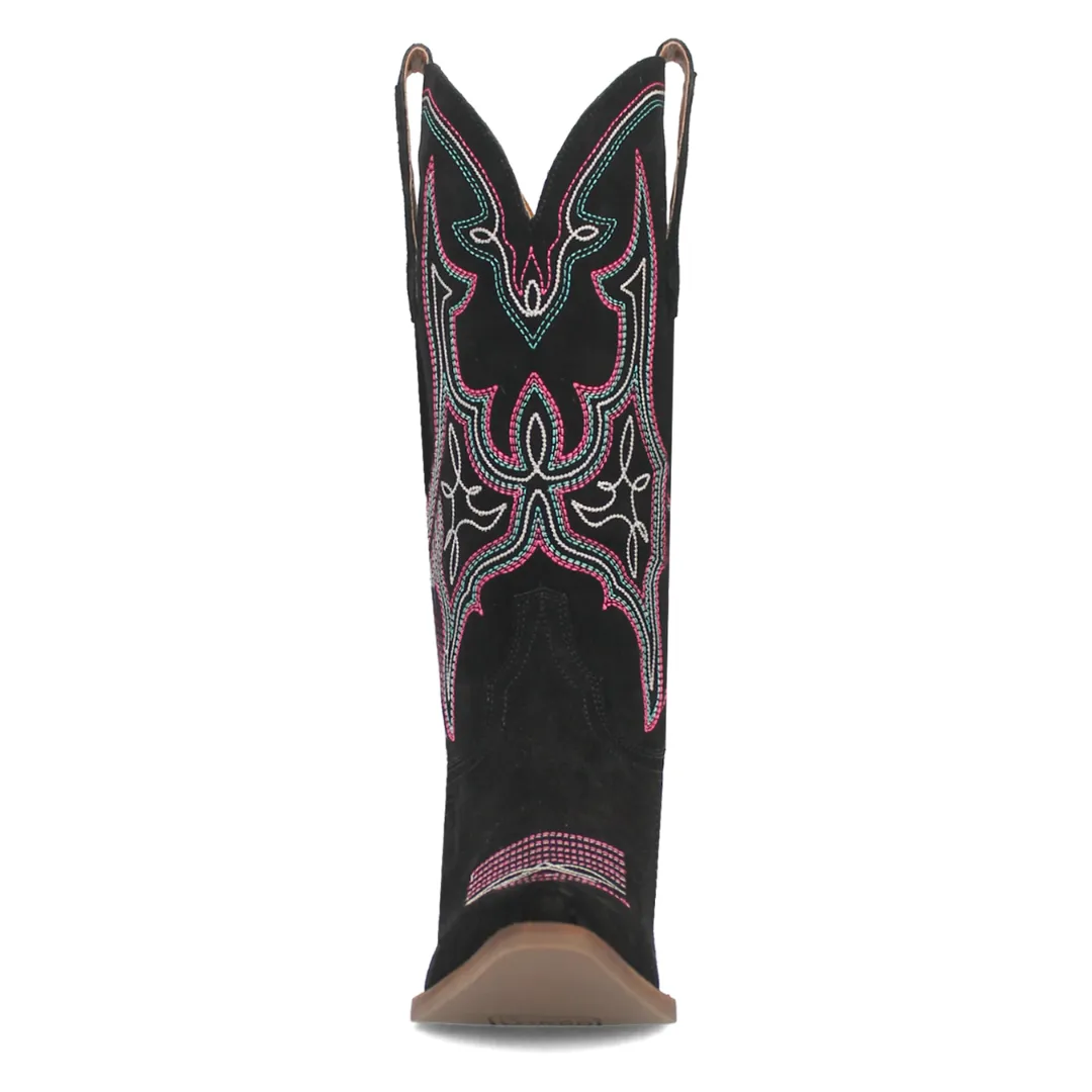 Hot Sauce Leather Boot - Black/Black - DI196-BK