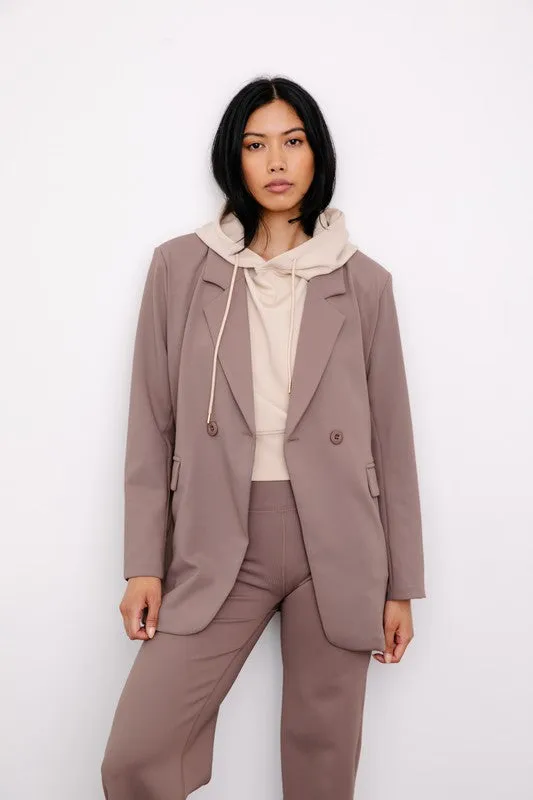 Identity Biz Oversized  Edge Blazer