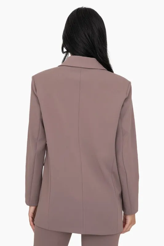 Identity Biz Oversized  Edge Blazer