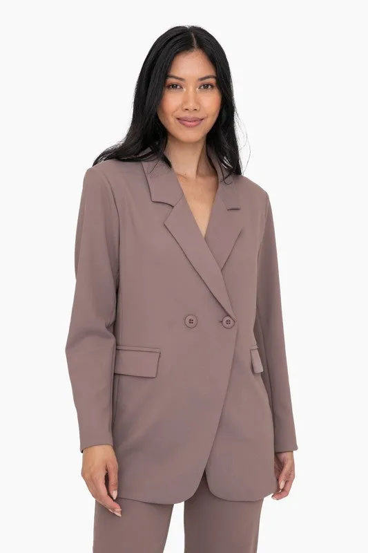 Identity Biz Oversized  Edge Blazer