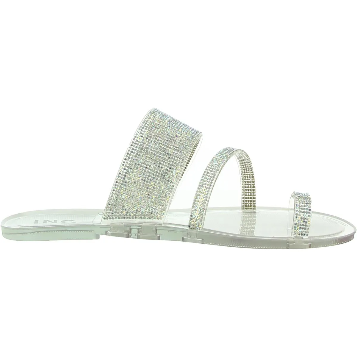 INC Womens Gianolo Rhinestone Flat Sandals