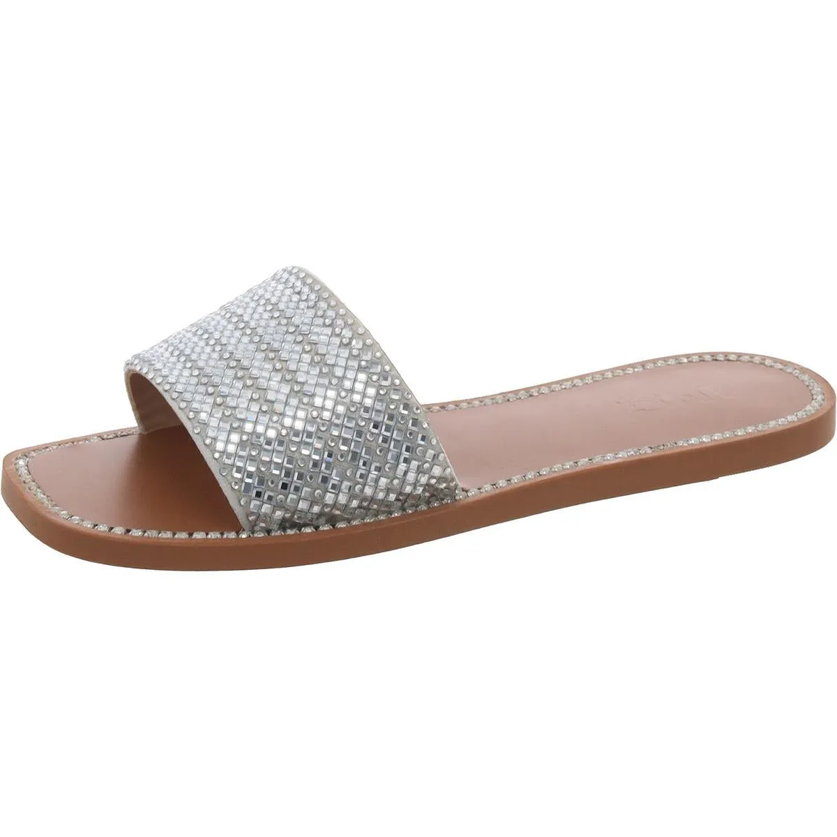INC Womens Pelle3F Slide Slip On Slide Sandals