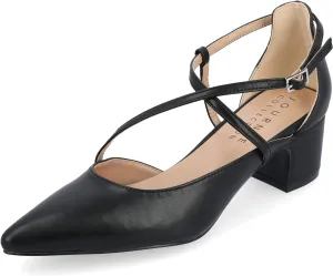 Journee Collection Women's Galvinn Pumps  Color Black Size 8M