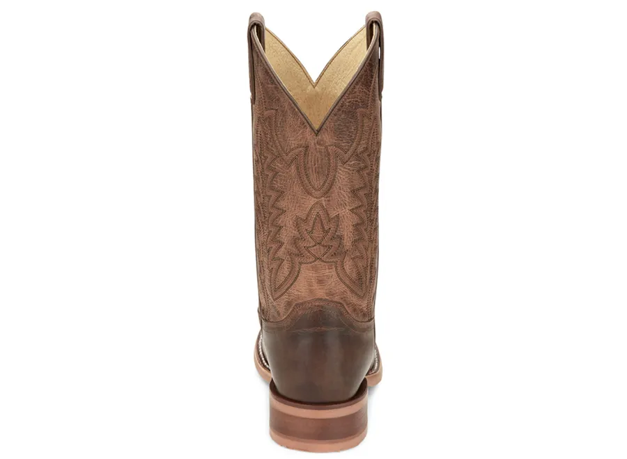 Justin® Men's Clanton Wide Round Toe Cowboy Boots