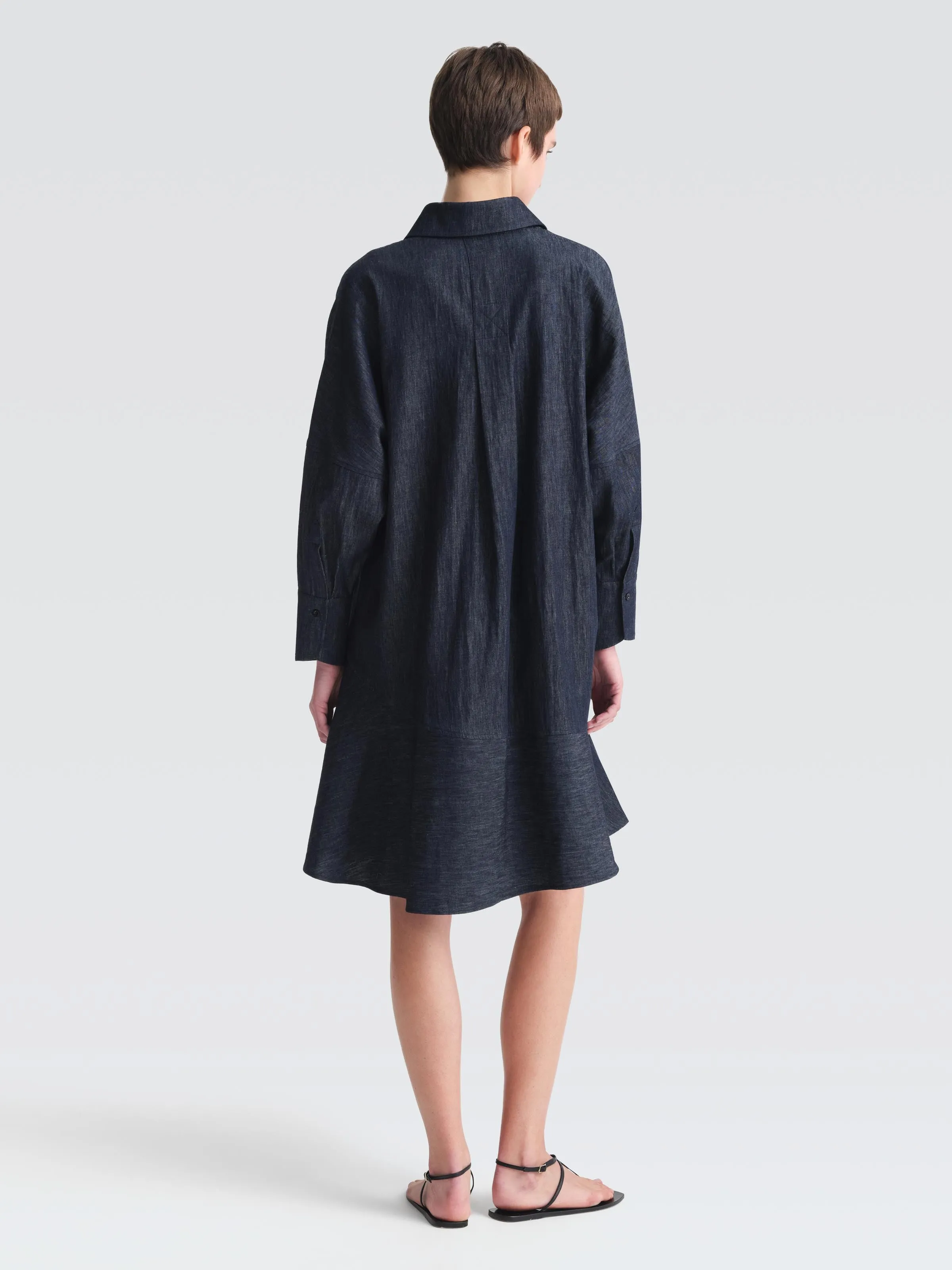 Linen Denim Ariana Dress