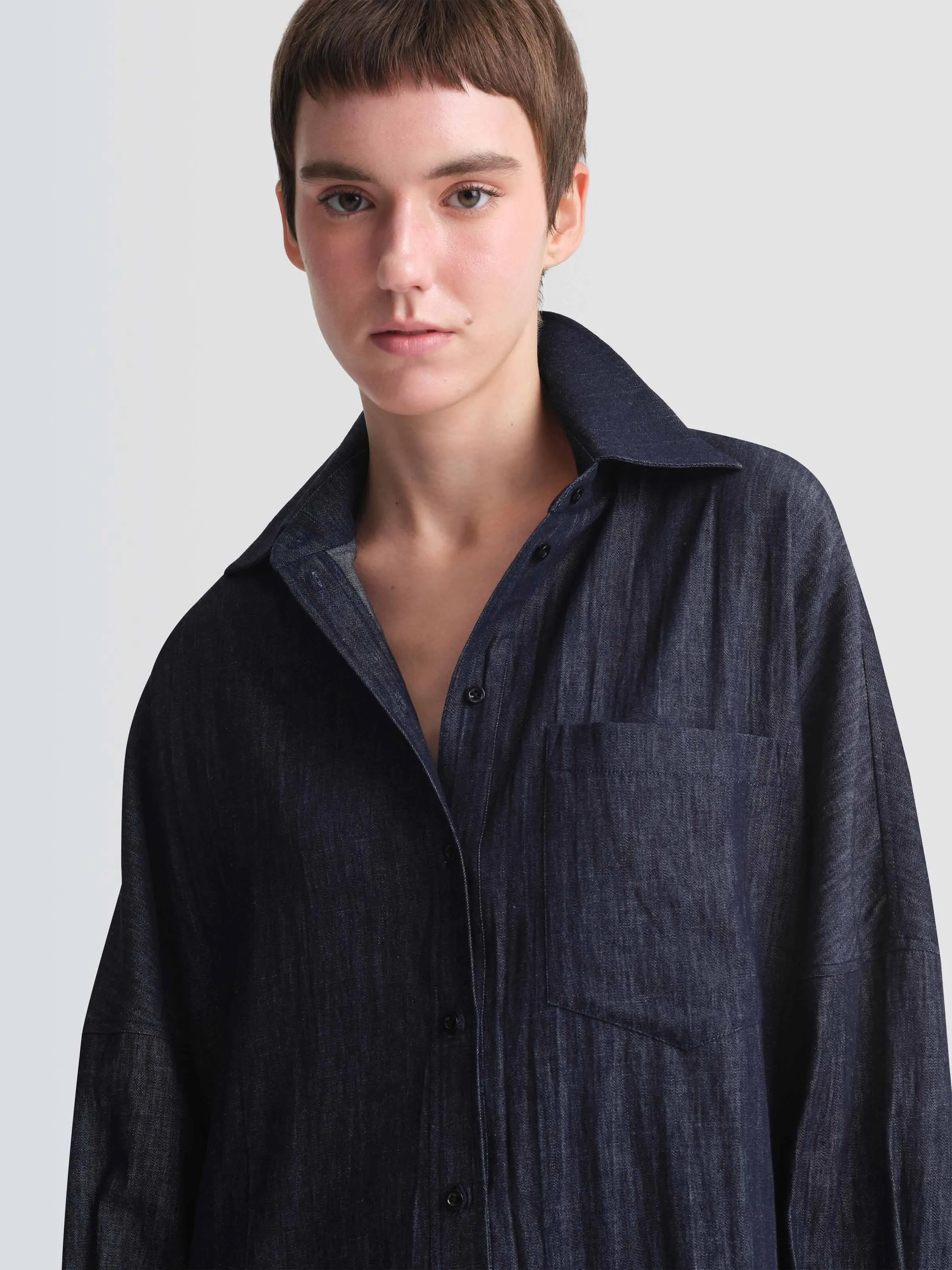 Linen Denim Ariana Dress