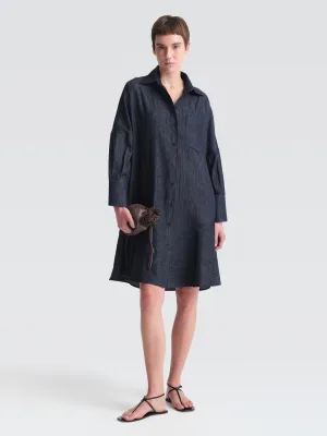 Linen Denim Ariana Dress