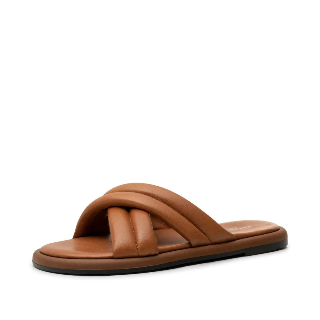 Lotta Cross Mule (Tan)
