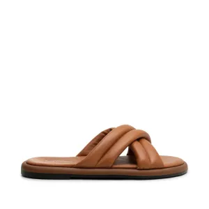 Lotta Cross Mule (Tan)