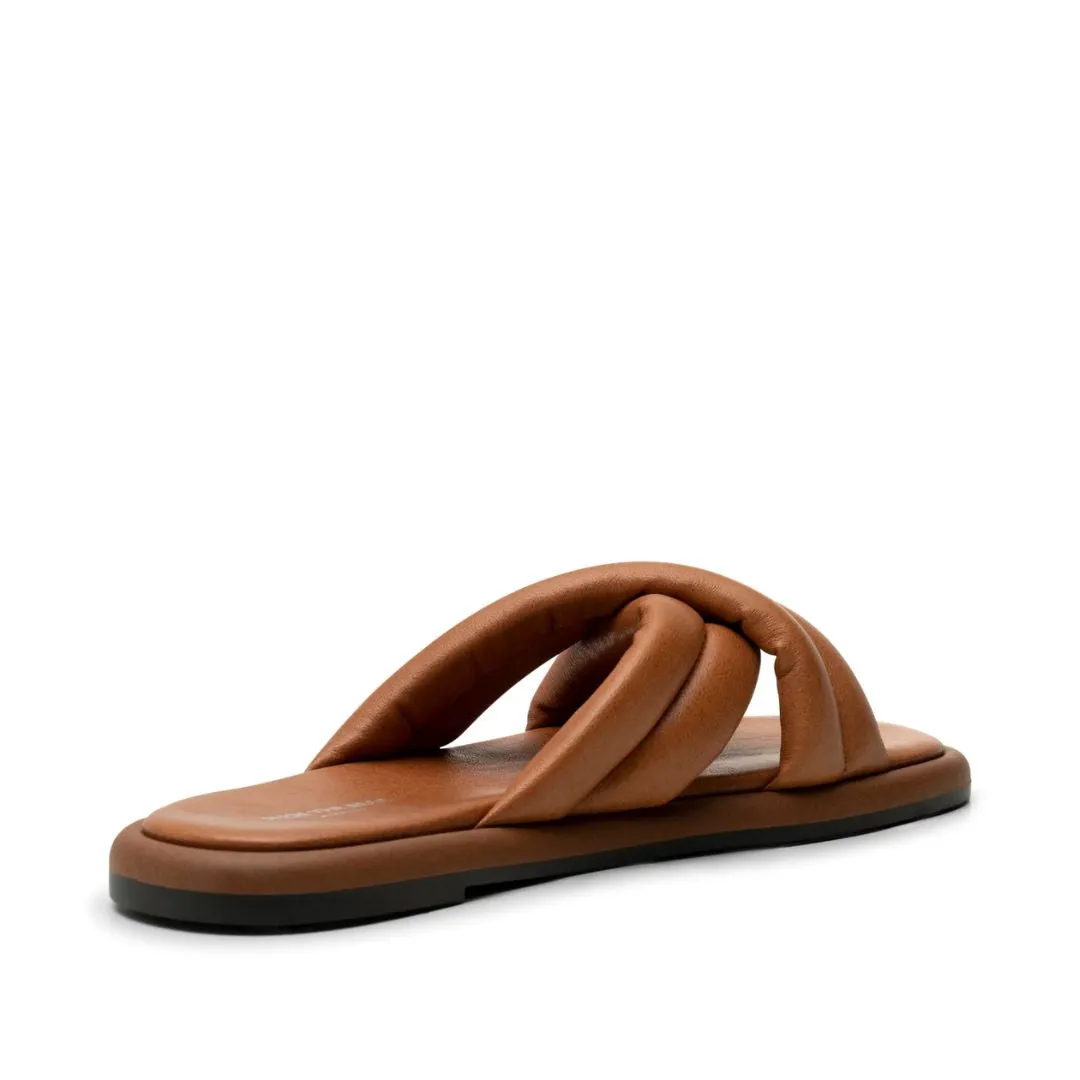 Lotta Cross Mule (Tan)