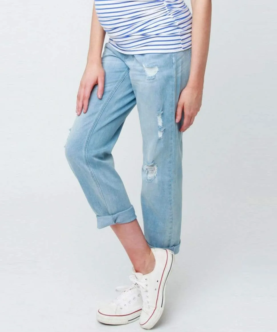 Maternity Baxter Boyfriend Jean