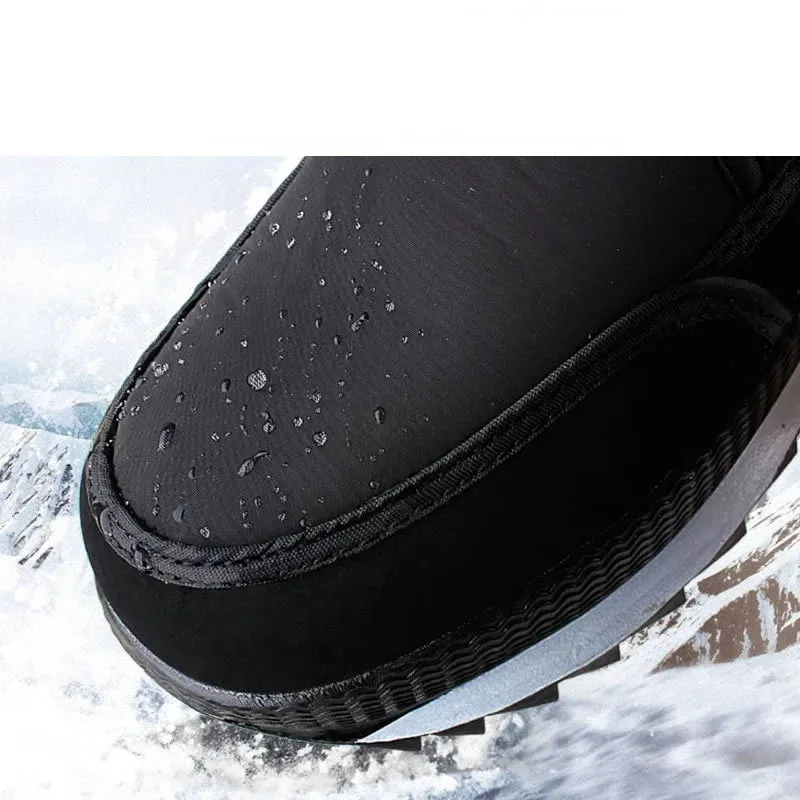 Men's -40° Warm Mid-calf Thicken Plush Comfort Non-slip Platform Boots.