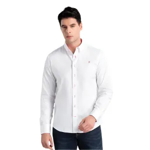Men's Classic Button-Down Shirt With Long Sleeve