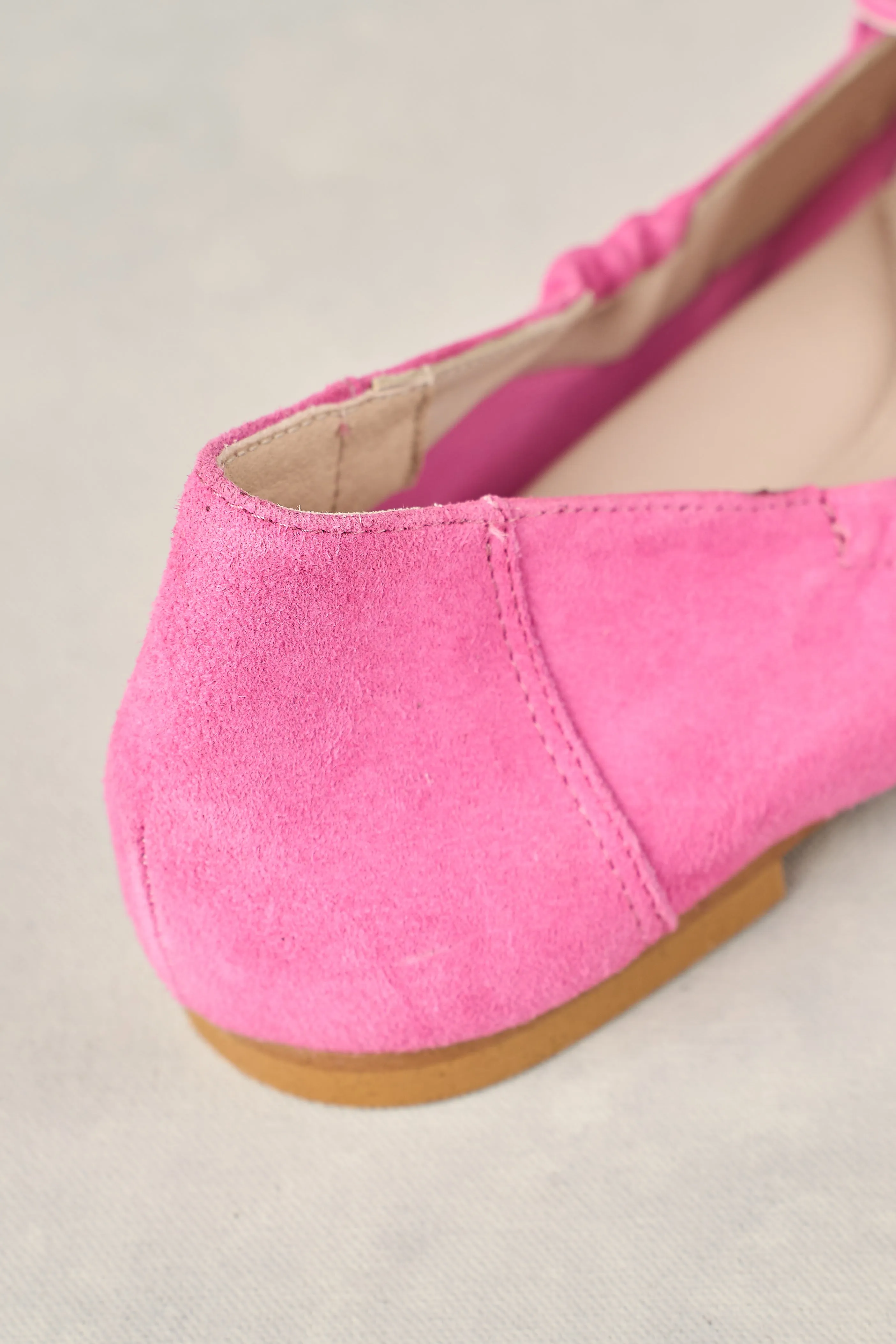 Monet Suede Tassel Loafer - Vivid Pink
