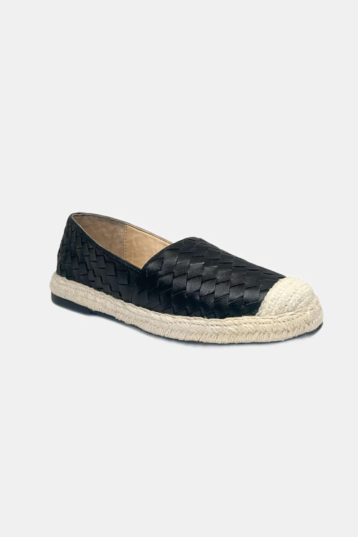 Neo Woven Espadrilles - Black