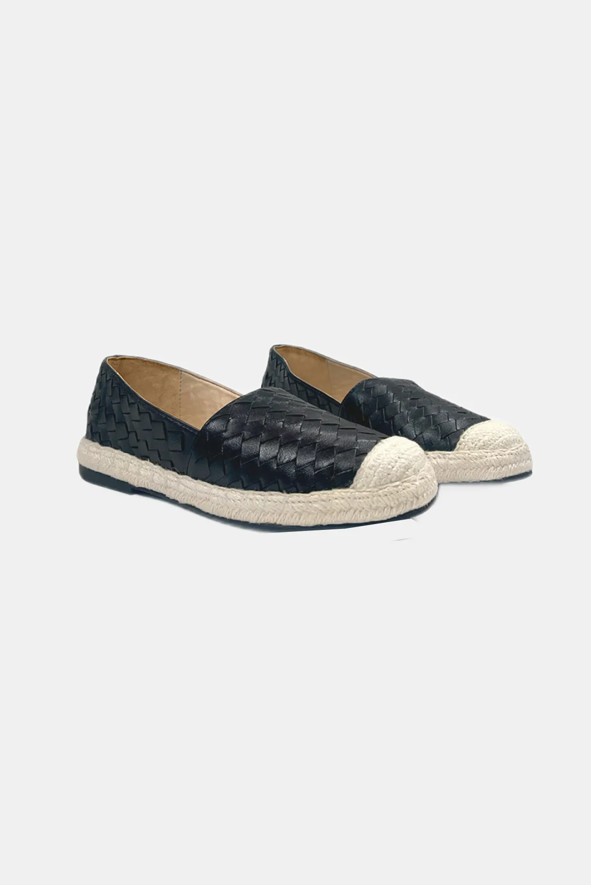 Neo Woven Espadrilles - Black