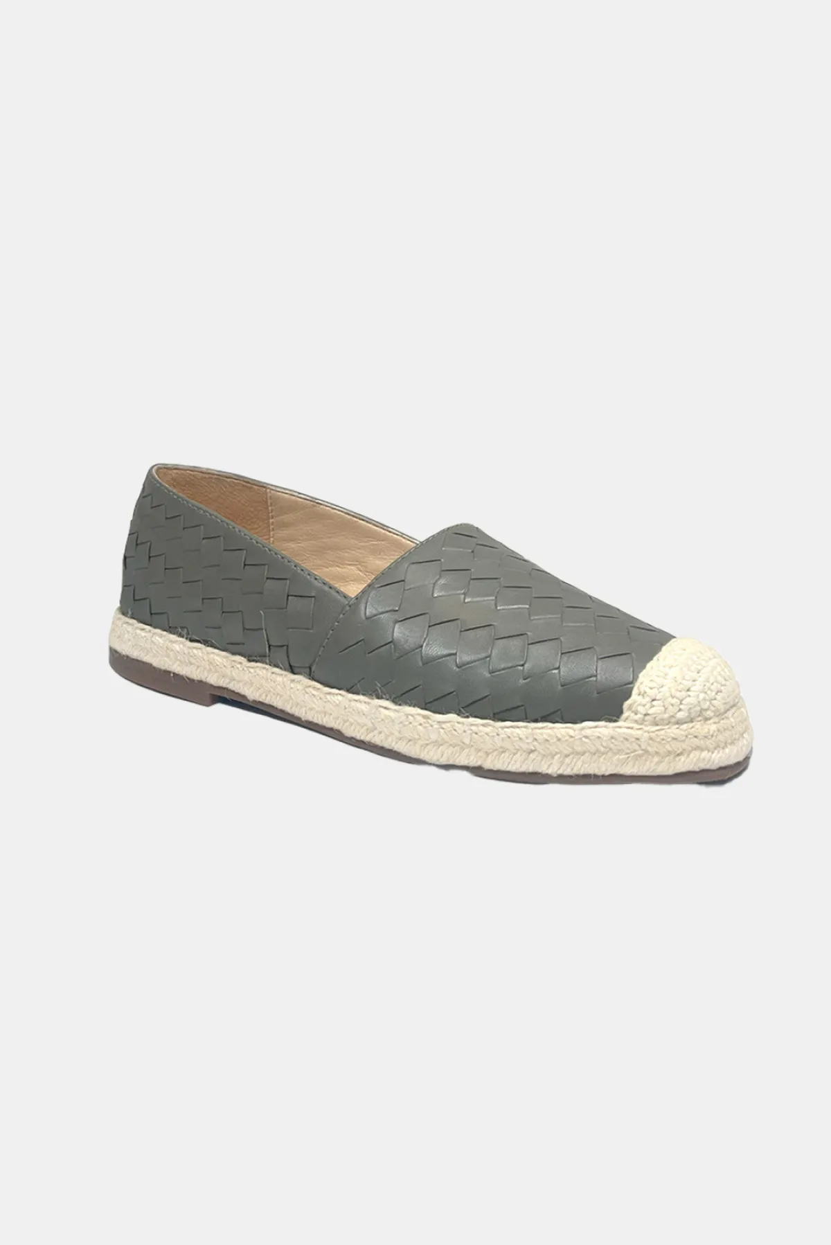 Neo Woven Espadrilles - Grey