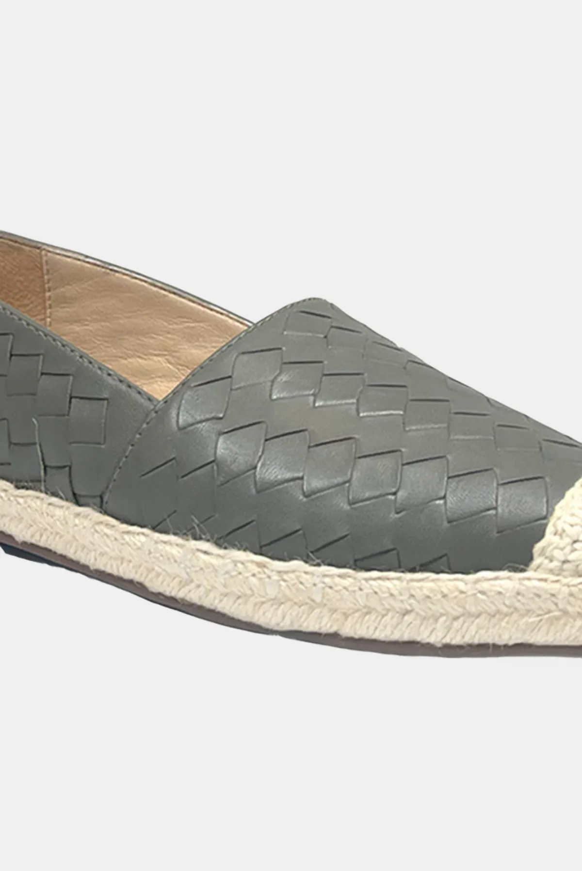Neo Woven Espadrilles - Grey